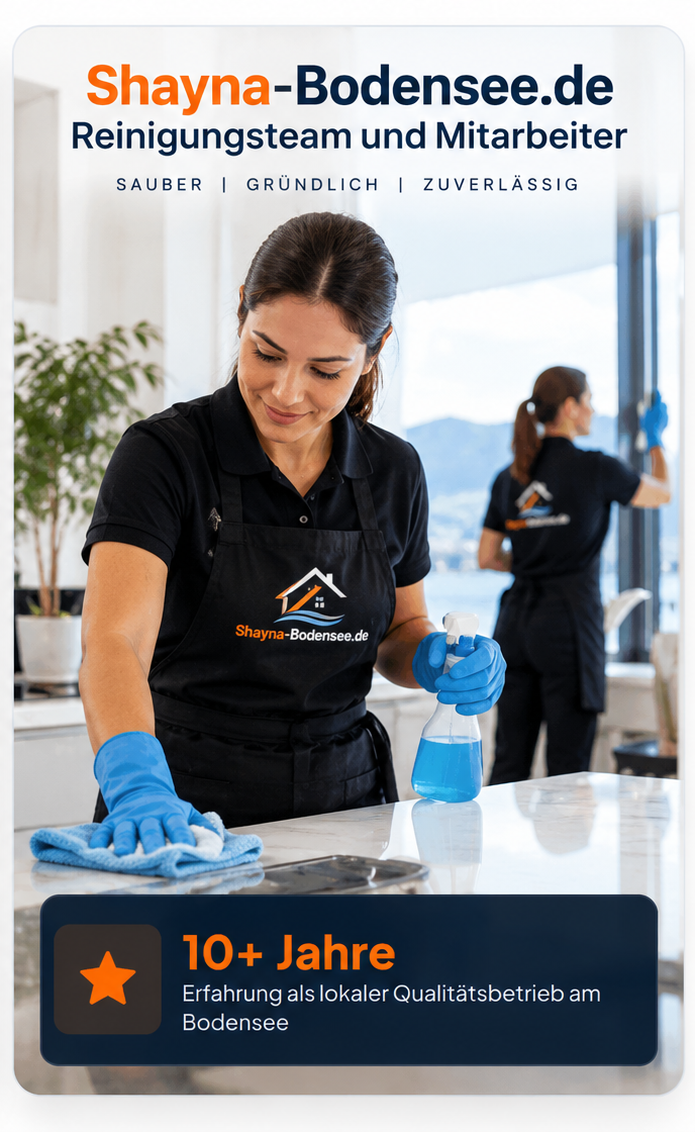 Shayna-Bodensee.de Reinigungsteam und Mitarbeiter